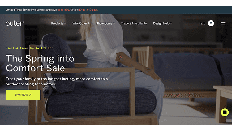 Headless Shopify storefront for a lifestyle brand